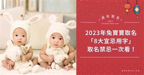 兔寶寶 名字|2023兔寶寶取名吉祥＆禁忌用字｜這個字讓寶貝一生不愁吃穿喝 